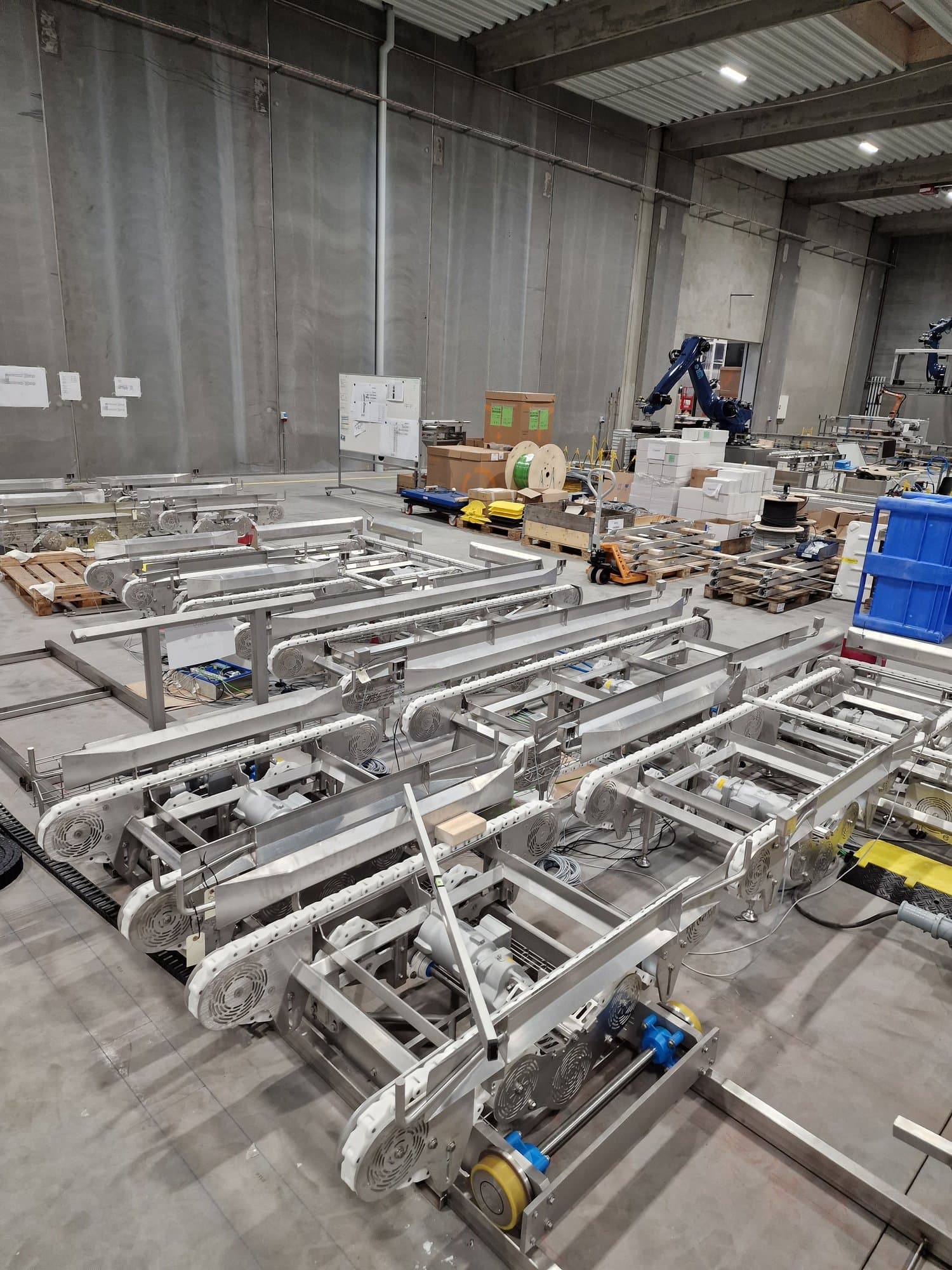 Transportanlæg og fabriksmiljø
